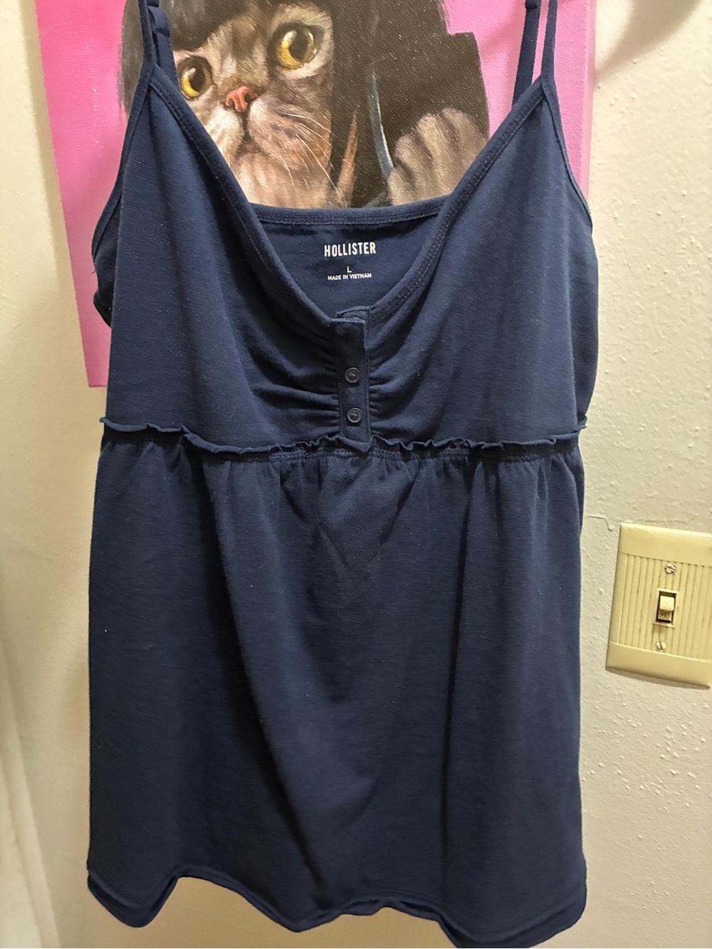 Hollister Easy Henley Babydoll Cami (NWOT)